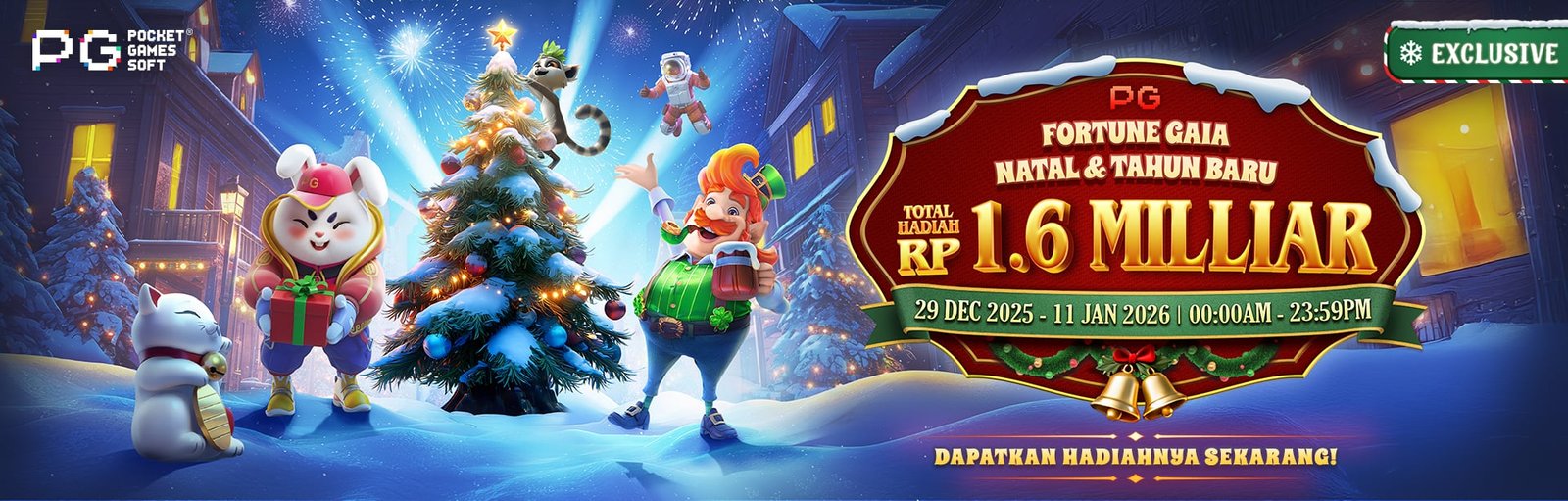 PG SOFT - FORTUNE GAIA EKSKLUSIF NATAL & TAHUN BARU